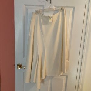 Lena Gabrielle Ivory skirt Size 8